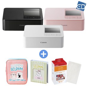 캐논 포토프린터 셀피 CP1500+한정판 패키지+인화지108매+포켓융 /ED, 화이트