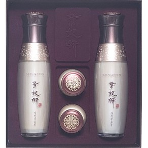 생그린 자비연 2종세트(스킨50ml+로션50ml)화장품가방, 1개