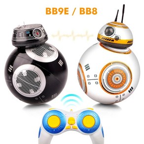 업그레이드 지능형 RC 로봇 원격 제어 사운드 액션 피규어 BB8 볼 드로이드 로봇 BB8 모델 어린이용 장난감 24G, 1.No oiginal box, 1.No oiginal box