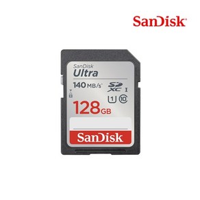 [SanDisk] Ulta SDXC SDSDUNB 128GB C10 U1 UHS 140MB/s ▶ 신모델 ◀, 1개