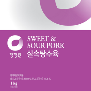 대상 청정원 실속탕수육, 1kg, 1개