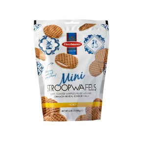 DAELMANS Stoopwafels Dutch Waffles Soft Toasted Honey Mini Size Koshe Daiy Authentic Made, 1개, 149g