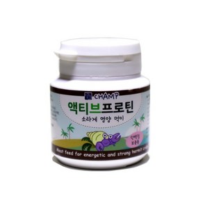 챔프 액티브프로틴 (소라게크랩먹이), 35g, 1개