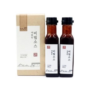 암웨이 정기품 매콤한 비빔소스 560g(280g×2개)/만능소스/간편조리/국산, 280g, 2개