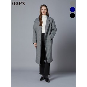 GGPX 드롭숄더 오버 싱글 코트 GO8CT003F