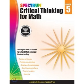 Spectum Citical Thinking fo Math Gade 5