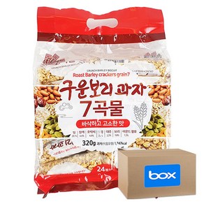 7곡물 구운보리과자 320g, 10개