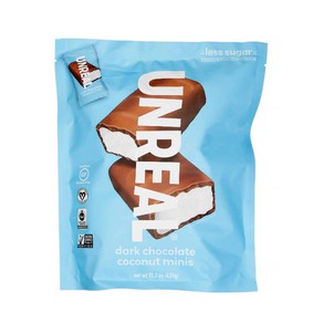 언리얼 다크 초콜릿 바 코코넛초콜릿 미니 29개입 435g / Uneal Dak Chocolate Coconut Ba 28 Exp. 03/23, 1개