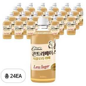 칸타타콘트라베이스 저칼로리 라떼, 24개, 500ml