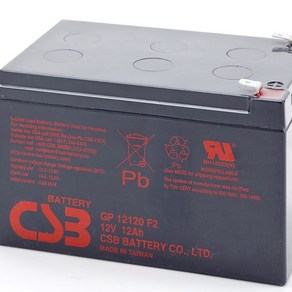 [CSB UPS 배터리] GP12120F2, 100개, 1개입