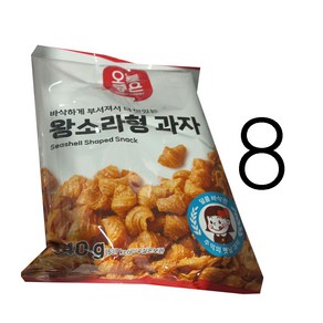 오늘좋은 왕소라형 과자 (140G), 8개, 140g