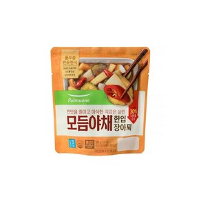 풀무원 모듬야채 한입장아찌, 30g, 3개