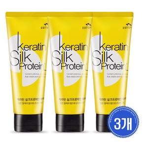 3개 꽃을든남자 케라틴 실크프로테인 헤어팩150ml, 150ml