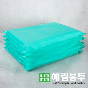 HD택배봉투(민트) 쇼핑몰택배봉투 택배비닐 의류봉투, 50장