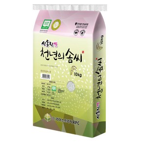 천년의솜씨 신동진쌀 10kg 상등급 2024년산 라이스프라자, 1개