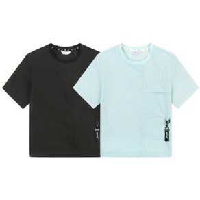 [백화점 매장판] 네파 키즈 기본 베이직 라운드 남아 여아 공용 무지 마스터 반팔 반소매 티셔츠