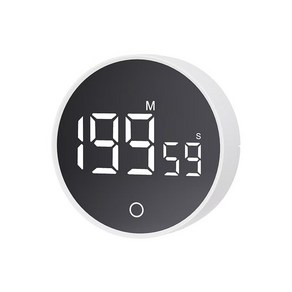 89마트 LED 디지털 주방 타이머 쿠킹 타이머, 1개, 화이트