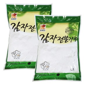 뚜레반 감자 전분가루 1kg X 2개