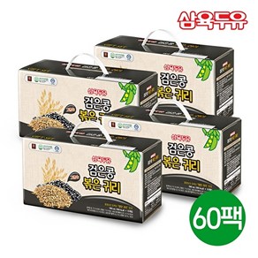 삼육두유 검은콩 볶은 귀리 파우치, 190ml, 60개