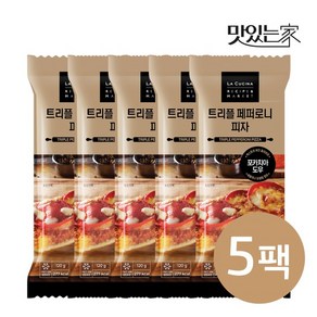 라쿠치나 수제 피자(트리플페퍼로니), 없음, 5개, 140g