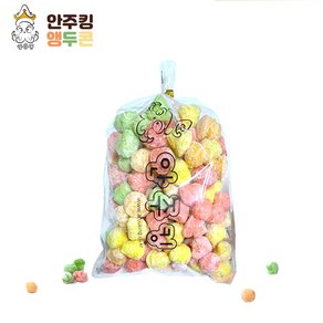 [안주킹] 앵두콘 약85g 소분형 뻥튀기 칼라콘 간편 주전부리 옛날과자