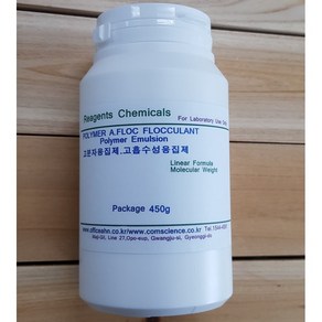 오피스안 Polyme Emulsion 고분자응집제 고흡수성응집제 450g, 1개