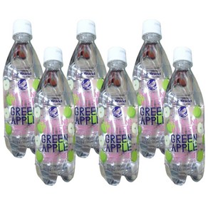 노브랜드 스파클링워터 그린애플, 500ml, 6개