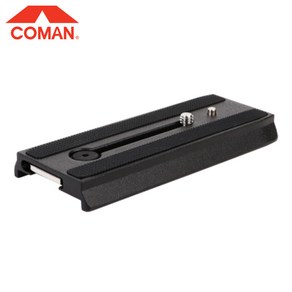 코만 COMAN BM120S Q5S 비디오헤드용 퀵 릴리즈 플레이트, 코만 COMAN BM120S Q5S 플레이트, 1개