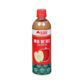 사과당 애플밀크티 페트음료 500ml x 24개