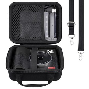 Khanka KODAK Mini Shot 3 ERA/Mini Shot 3 Reto 4PASS 투인원 인스턴트 카메라 및 포토 프린터용 하드 여행용 케이스 교체품 케이스만 포함, 1개, 블랙