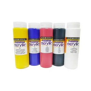 달러로니 GRADUATE 아크릴 물감 POT형 500ml [690], 단품, 단품