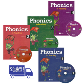 Phonics in Reading 1 2 3 4 (CD포함) 제이와이파닉스