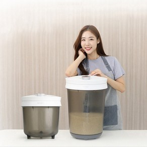 신제품 업그레이드 진공쌀통 무소음 유무선겸용 쌀항아리 쌀보관통, 20Kg