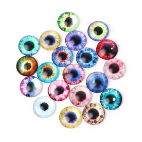 20pcs 유리 인형 눈 DIY 공예 동물 눈 보석 액세서리 10 / 16 / 20mm, 16mm