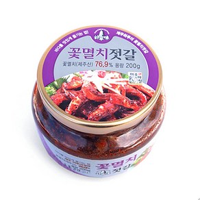 제주 하루미 원조 꽃멸치 젓갈 전통 멜젓 200g, 1개