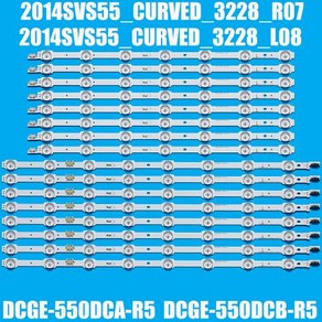 LED 백라이트 스트립 삼성 2014SVS55 CURVED 3228_R07 L08 UA55HU7200 UE55HU7200 UE55HU7100 UN55HU7250 UN55HU720, 1개