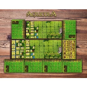 아그리콜라 보드게임 패드 신판 Agicola playmat, 아그리콜라 풀세트, 1개