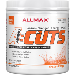 Allmax A 컷 아미노-차지드 에너지 드링크, 1개, 210g