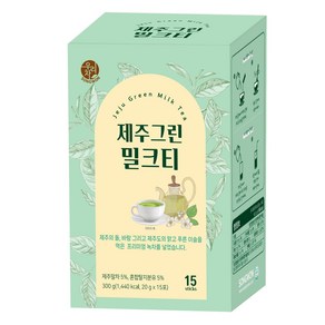 우리차 제주 그린 밀크티, 20g, 15개입, 1개