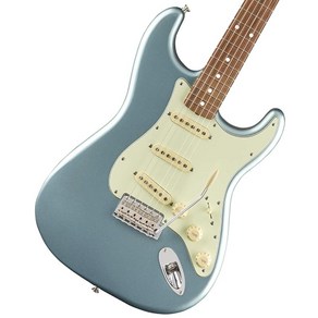 Fende 일렉트릭 기타 Vintea '60s Statocaste Pau Feo Fingeboad Ice Blue Metallic, 1개