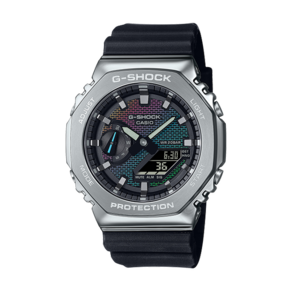 [G-SHOCK][지샥] GM-2100RW-1ADR 지얄오크 메탈 케이스 Rainbow Bick Wall 시리즈