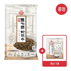 [슈퍼적립] [육수 1개 증정] 오뚜기 고기리 들기름막국수 112.5g 4인분, [슈퍼적립] [육수 1개 증정] 오뚜기 고기리 들기름막