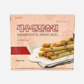 냉동 새우 연필춘권, 2개, 400g