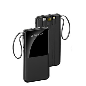 엑스트라 볼트-S11 LED 보조배터리 블랙10000mAh(C타입8핀5핀USB), 단품