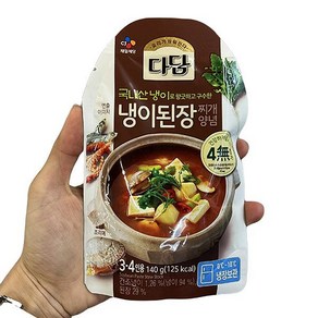 CJ 씨제이 다담냉이된장찌개양념, 5개, 140g