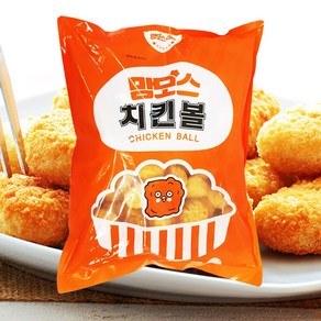 푸드드림 맘모스 순살닭강정 치킨볼 간식 캠핑 분식 2kg, 1개