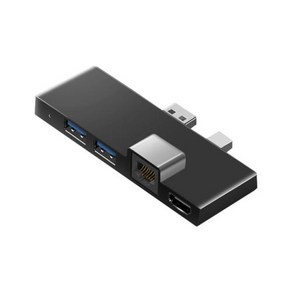 Suface Po 4 5 6 도킹 스테이션 허브 4K HDMI 호환 TF 카드 리더기 기가비트 이더넷 2 USB 3.1 Gen 1 포, 02 은