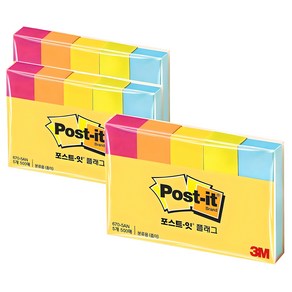 포스트잇 플래그 670-5AN 5색 세트, 500매, 3개