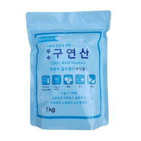 오리지널 프리미엄 구연산(무수) 1kg, 1개