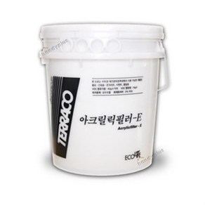 테라코 아크릴릭필러 이코노25kg 외부용퍼티 실내외겸용 빠데, 1개